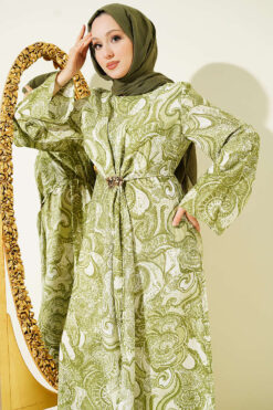 Alternative view of Dress with Tied Front Detail Hazel