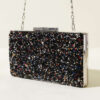 Rectangular Embellished Evening Clutch Bag Copper - الصورة 4