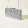 Rectangular Embellished Evening Clutch Bag Copper - الصورة 9