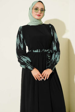 Alternative view of Ankle-Gathered Embroidered Dress Hazel