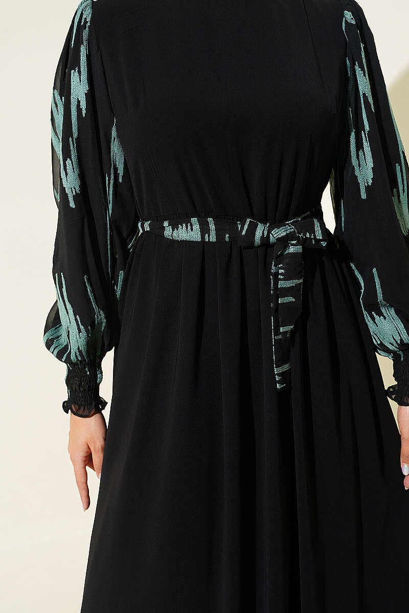 Ankle-Gathered Embroidered Dress Hazel – Bild 4