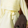 Draped Belted Tunic Yellow – Bild 4