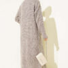 Button-Up Pocket Long Knit Cardigan Bronze - الصورة 3