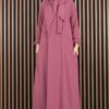 Dress & Matching Shawl Modest Two-Piece Set