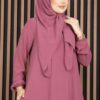 Dress & Matching Shawl Modest Two-Piece Set - immagine 2