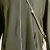 Zip-up Jogger Pants and Top Two-Piece Set Khaki - immagine 4