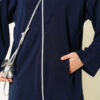 Zip-up Jogger Pants and Top Two-Piece Set Navy Blue - immagine 4