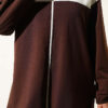 Embroidered Two-Piece Set with Cuffed Ankles Brown – Bild 4