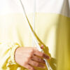 Embroidered Two-Piece Set with Cuffed Ankles Yellow - immagine 4