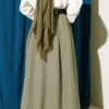 Wide Belted Pleated Tencel Skirt Hazel – Bild 3