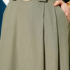Wide Belted Pleated Tencel Skirt Hazel – Bild 4