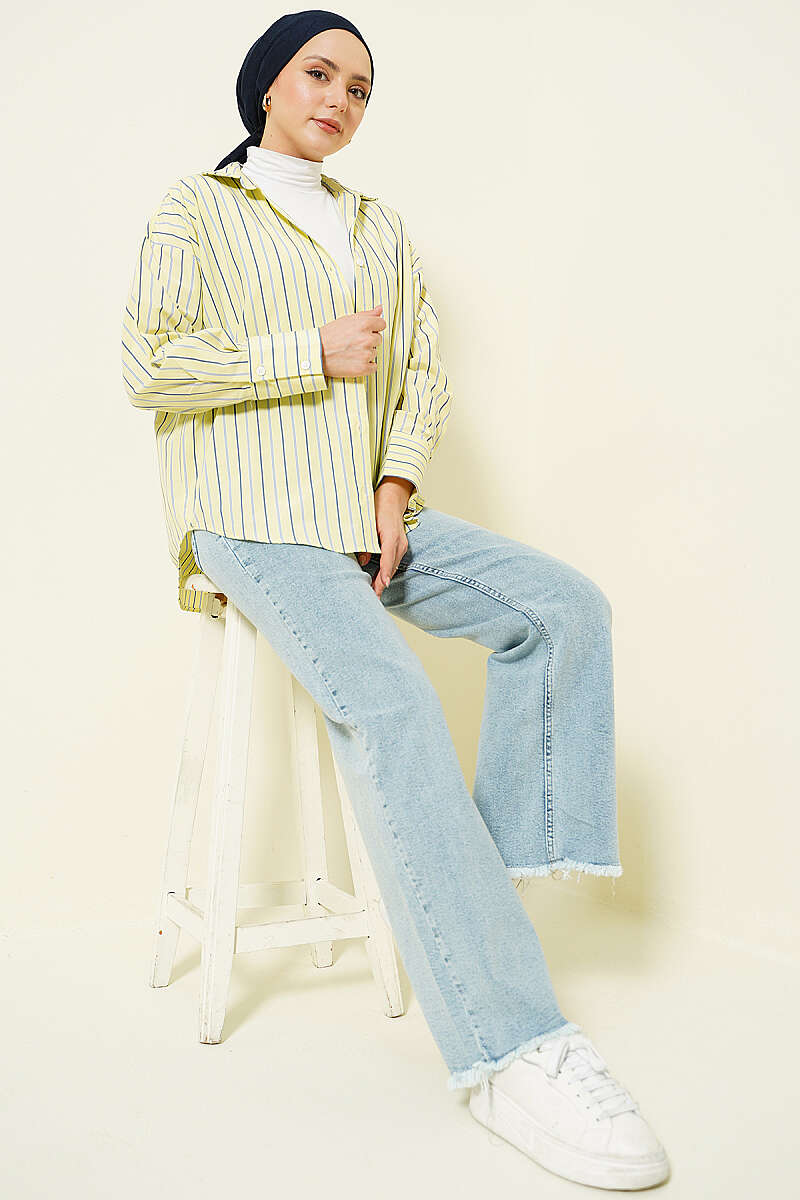 Wide Tassel Hem Denim Pants Midnight Black - Imagen 2