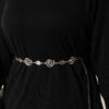 Loose-Collared Knitted Tunic Black - Imagen 4