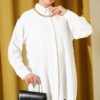Hidden Button Ayrobin Shirt White