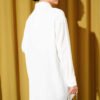 ⁦Hidden Button Ayrobin Shirt White⁩ - الصورة ⁦3⁩