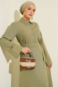 Alternative view of Skirt Set with Gold Floral Accessory Hazel