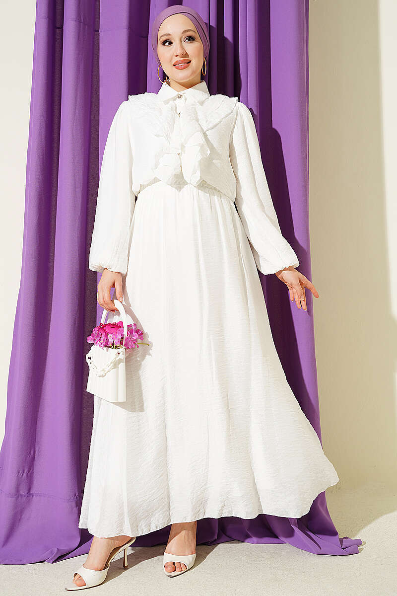 Basic Two-Piece Set Ecru – Bild 6