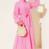 Shoulder Detail Two-Piece Set Pink – Bild 5