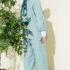 Shirt Collar Stone Embellished Loose Two-Piece Set Hazel – Bild 3