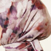 Rose Patterned Soft Scarf Magenta - immagine 4