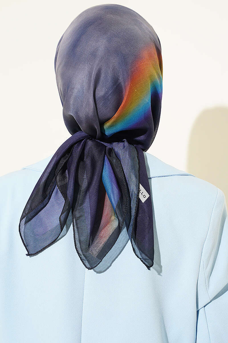 Assorted Hologram Patterned Scarf Set of 4 Assorted 14 – Bild 3