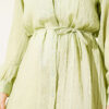 Textured Striped Shirt with Belt Hazel - Imagen 4