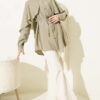 Shirt with Belted Sleeve Cape Hazel - Imagen 2