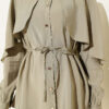 Shirt with Belted Sleeve Cape Hazel - Imagen 4