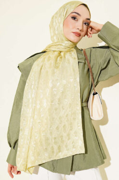 Alternative view of Textured Jacquard Shaw Hazel