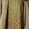 Textured Jacquard Shaw Khaki – Bild 4
