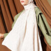 Textured Jacquard Shaw Champagne - Image 2