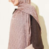 Textured Jacquard Shaw Mink – Bild 2