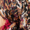 Camouflage Pattern Soft Scarf Black – Bild 4