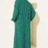 Hooded Dress with Pocket Details Green - الصورة 3