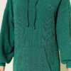 Hooded Dress with Pocket Details Green - الصورة 4