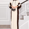 Hooded Sport French Terry Dress Two-Piece Set Brown - immagine 4