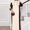 Hooded Sport French Terry Dress Two-Piece Set Brown - immagine 7