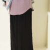 Square Belted Wide-Leg Trousers Black - Image 3