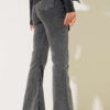 Belted Flared Jeans Midnight Black - Image 3