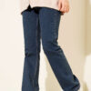 Belted Flare Jeans Light Blue - immagine 5