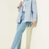 Cut Slim Fit Stretchy Denim Pants Light Charcoal - Imagen 2