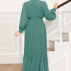 Organza Sleeve Modest Evening Dress Hazel - Afbeelding 4