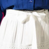 Belted Lace Skirt Ecru - Image 4