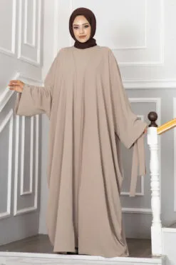 Leyli Modest Abaya Set Beige