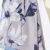 Lily Pattern Soft Shawl Baby Blue - immagine 4