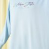 Colorful Printed French Terry Tunic Baby Blue - immagine 4