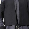 Loysa Stripe Detail Two-Piece Set Smoke - Image 4