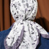 Lumea Patterned Soft Scarf Slate Grey - Image 3