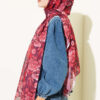 Manolya Series Soft Shawl Burgundy - immagine 3