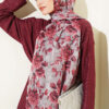 Manolya Series Soft Shawl Burgundy - immagine 5